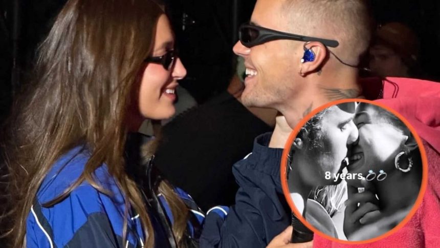 Hailey Bieber celebrates 8 years since Justin's proposal