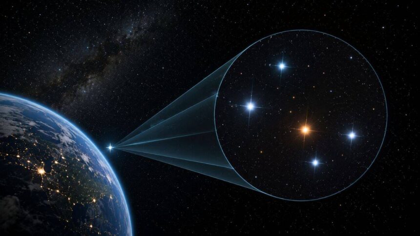 Hubble finds four hidden stars just 65 light-years from Earth that astronomers could never see before