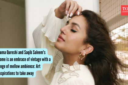 Huma Qureshi and Saqib Saleem's home is an embrace of vintage with a tinge of mellow ambience: Art inspirations to take away
