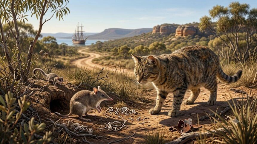In 1788, cats were brought to Australia after more than 200 years later, the country's native wildlife is still paying the pr
