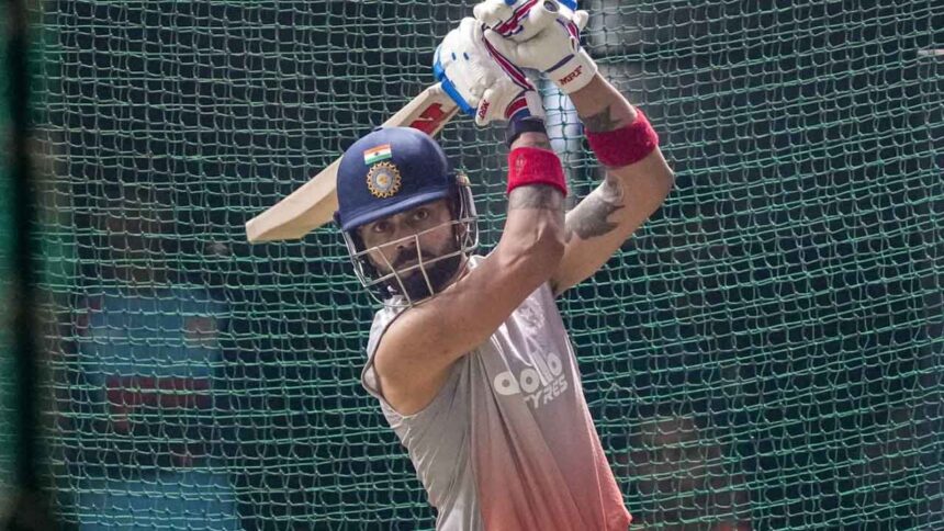 India hit the ground running with Kohli, Gill holding a lengthy conversation