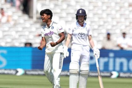 India vs England One-off Test: Kranti Gaud, Smriti Mandhana put India in command