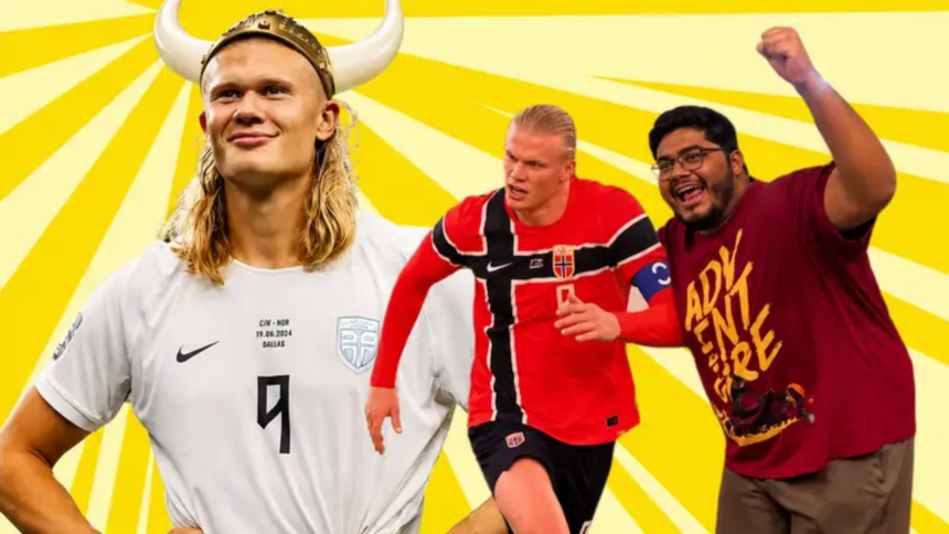 Indian creator promised to lose 20 kg if Erling Haaland noticed him; footballer's four-word reply goes viral, fans say 'Keep