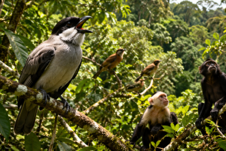 ‘Internet of the forest’: Scientists discover birds and monkeys in the Amazon have developed a natural communication netw