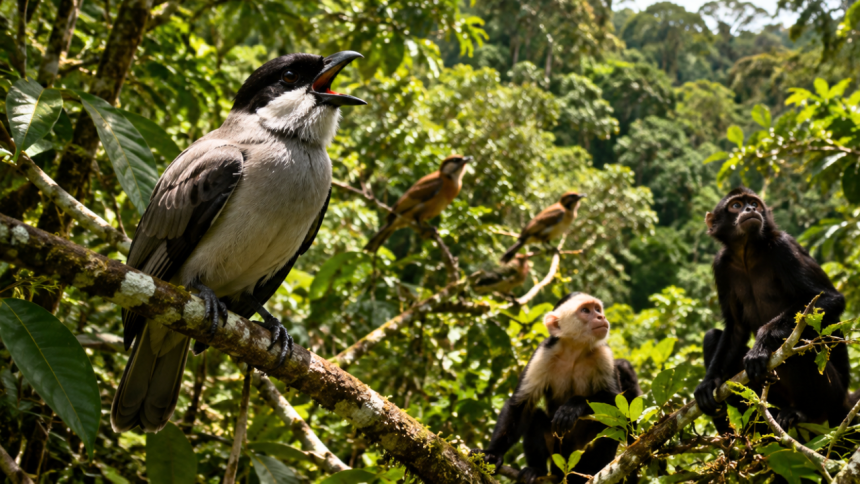 ‘Internet of the forest’: Scientists discover birds and monkeys in the Amazon have developed a natural communication netw