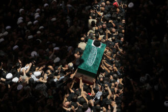 Iran's Khamenei buried in Mashhad four months after US-Israeli strikes killed him