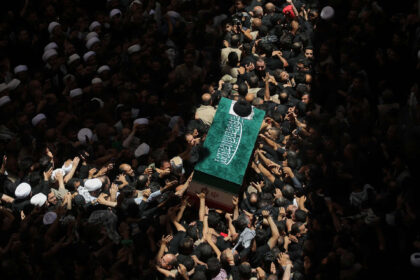 Iran's Khamenei buried in Mashhad four months after US-Israeli strikes killed him