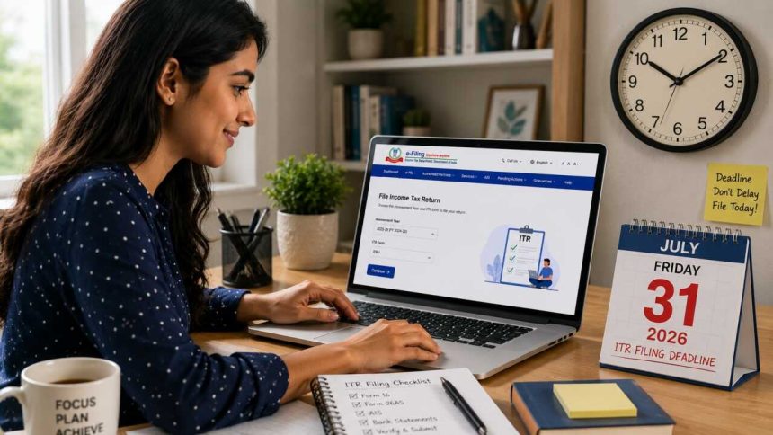 ITR filing deadline nears: How to file income tax return online on e-filing portal - quick 15-step guide