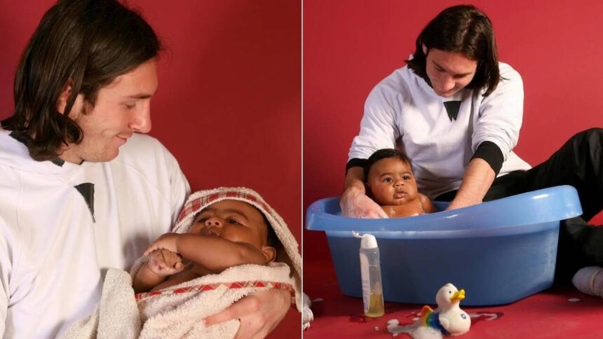 'It's just insane': Lionel Messi reacts to viral photo with baby Lamine Yamal before World Cup final