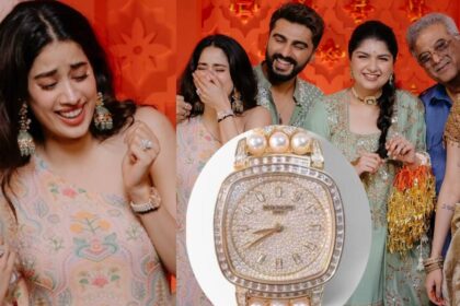 Janhvi Kapoor wears Rs 2.5 crore watch studded with 251 diamonds