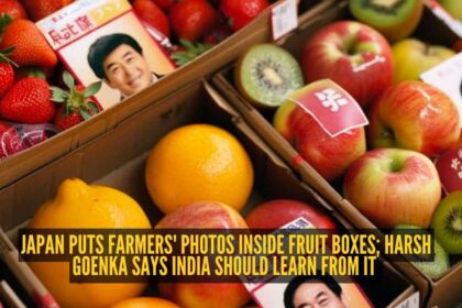 Japan puts farmers' photos inside fruit boxes; Harsh Goenka says India should learn from it