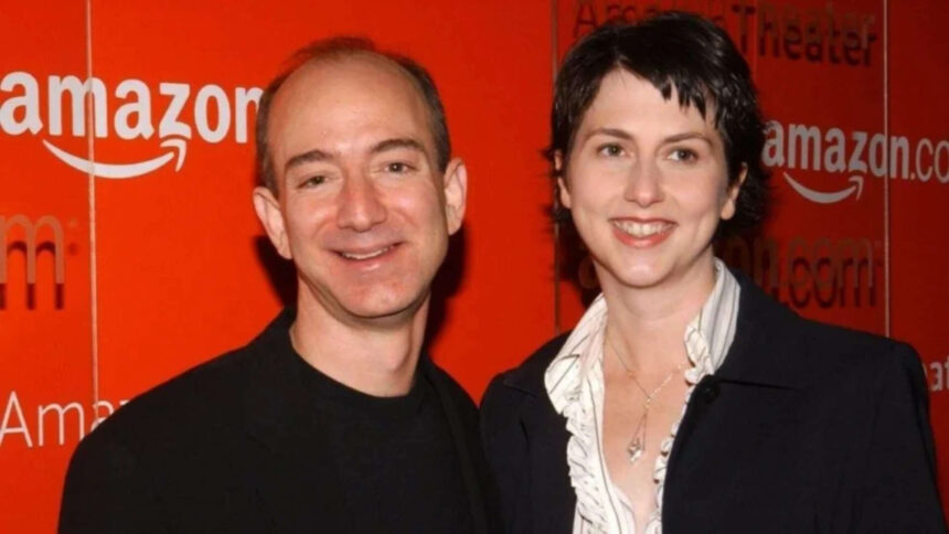 Jeff Bezos wrote Amazon's plan on his laptop while MacKenzie Scott drove a 2,000-mile US road trip