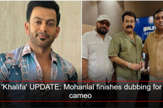 'Khalifa' UPDATE: Mohanlal finishes dubbing for cameo