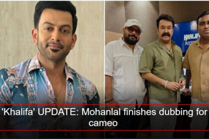 'Khalifa' UPDATE: Mohanlal finishes dubbing for cameo