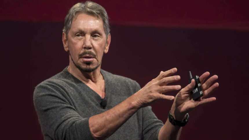 Larry Ellison once struggled to pay his electricity bills. Now, he has written a $300 million cheque to...