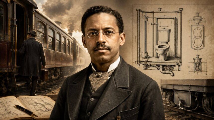 Lewis Latimer's first patent improved train toilets before electric lighting