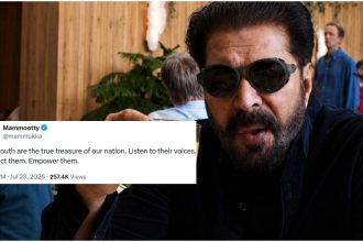 Mammootty backs Jantar Mantar student protest; urges Government to listen to youth; 'Protect them. Empower them'