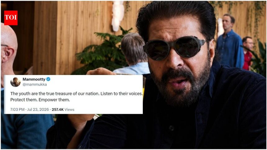 Mammootty backs Jantar Mantar student protest; urges Government to listen to youth; 'Protect them. Empower them'