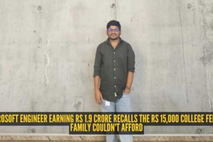 Microsoft engineer earning Rs 1.9 crore recalls the Rs 15,000 college fee his family couldn't afford: 'My father sold my moth