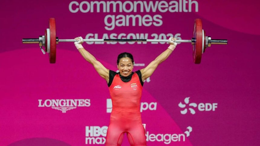 Mirabai Chanu wins India's first gold at Commonwealth Games with record lift