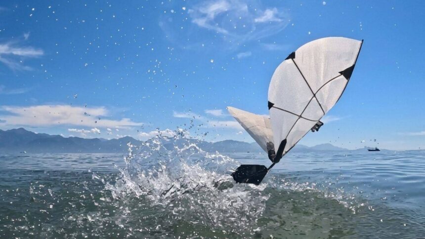 MIT built a 300-gram robot that flies through the sky, dives underwater and takes off again, just like a diving bird