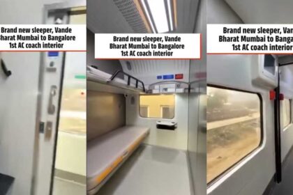 Mumbai–Bengaluru Vande Bharat Sleeper's First AC coach gets a stunning luxury makeover; see the video