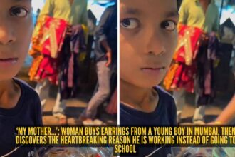 ‘My mother…’: Woman buys earrings from a young boy in Mumbai, then discovers the heartbreaking reason he is working ins