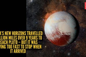 NASA’s New Horizons travelled 3 billion miles over 9 years to reach Pluto – but it was moving too fast to stop when it ar