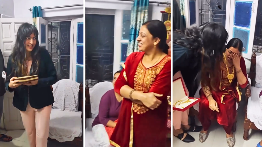 “No one ever did that for her”: Daughter who moved to Germany buys her mother a surprise gift; video leaves millions emot
