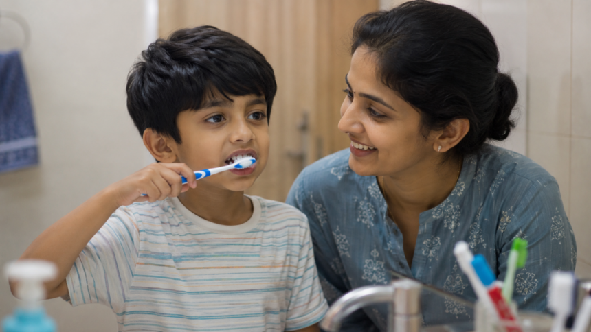 Not just screens: Studies suggest your child's mental wellbeing may also be linked to how well they care for their teeth