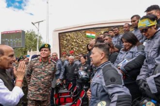 Op Sindoor is proof of India’s capability to respond decisively to Paki’s every misadventure: Rajnath in Drass on 27th Ka
