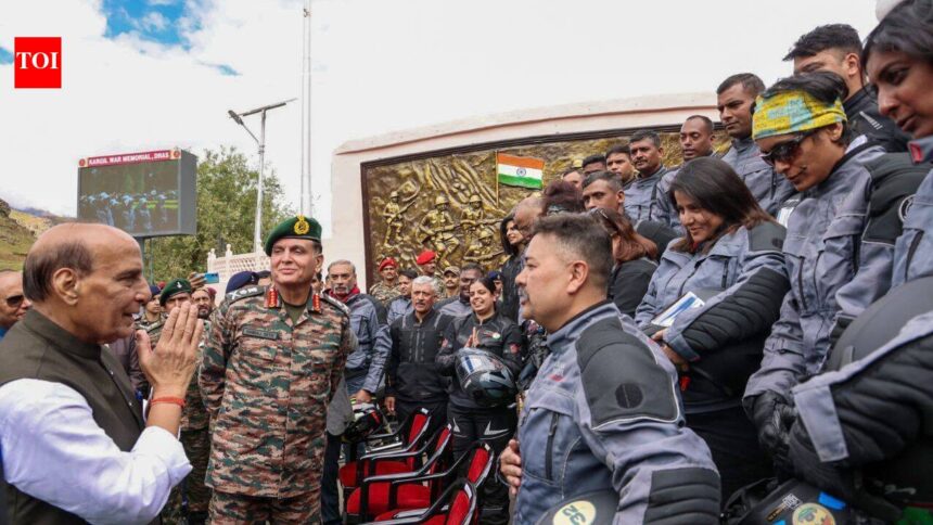Op Sindoor is proof of India’s capability to respond decisively to Paki’s every misadventure: Rajnath in Drass on 27th Ka