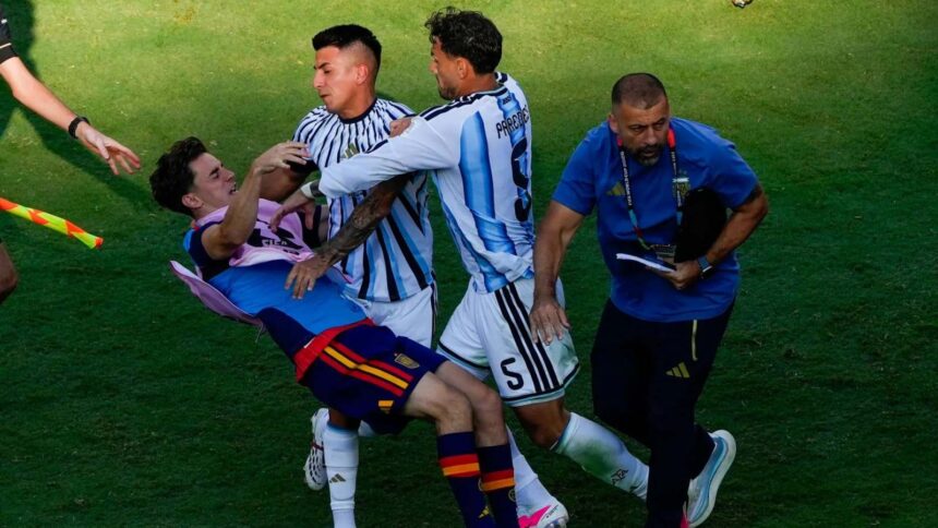 Paredes faces 3 assault charges; FIFA charges Argentina over 'Malvinas' banner