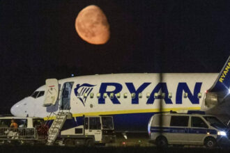 Passenger partially sucked through window after Ryanair flight suffers mid-air emergency
