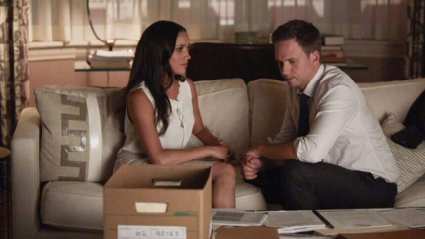 Patrick J. Adams pitches 'Suits' revival with Meghan Markle