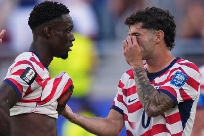 Pizza giant to give away $1 million in free pizzas as US striker Balogun gets red card