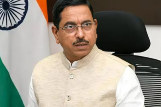 Pralhad Joshi takes charge as Union education minister a day after Dharmendra Pradhan's resignation
