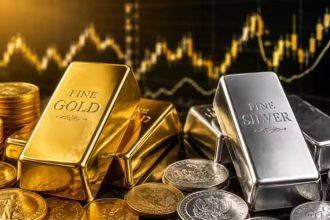 Precious metals rate today: Gold holds near 2-week high; silver extends gains