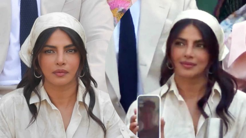 Priyanka FaceTimes Nick from Wimbledon- WATCH