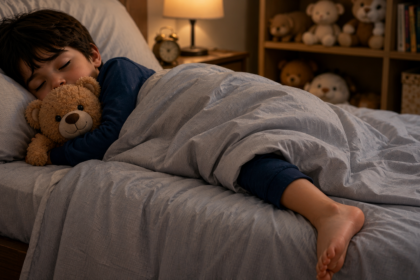 Psychology says kids who always sleep with one leg outside the blanket often share these personality traits