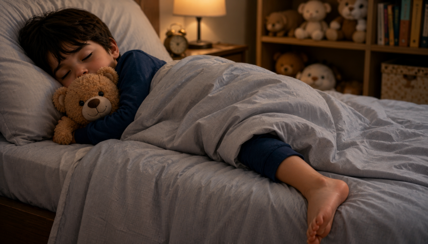 Psychology says kids who always sleep with one leg outside the blanket often share these personality traits