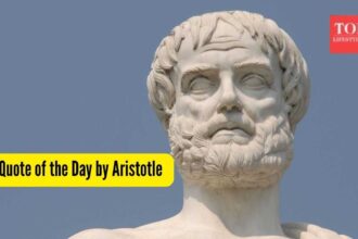 Quote of the Day by Aristotle, "The main aim of men who are wise is not just to secure pleasure in life but to try and stay a