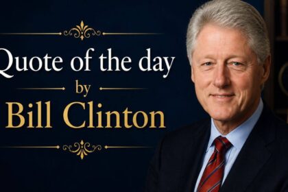 Quote of the day by Bill Clinton: “If you live long enough, you'll make mistakes. But if you learn from them, you'll be a b