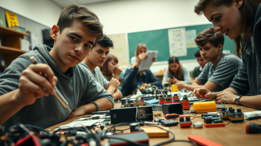 Quote of the day by James Clerk Maxwell: "The student who uses home made apparatus…"