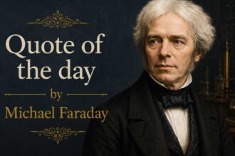 Quote of the day by Michael Faraday: "Lectures which really teach will never be popular; lectures which are popular will…"
