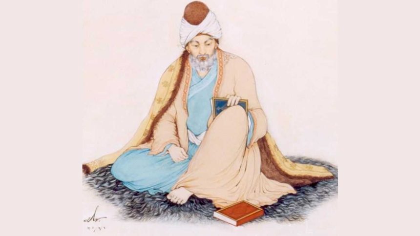 Quote of the day by Rumi: "Where there is ruin, there is hope for…"