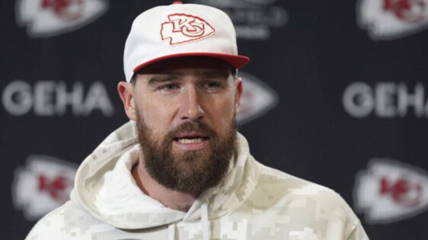 Quote of the day by Taylor Swift's husband Travis Kelce: "If you don't care about the guy next to you, one, you're a terrible