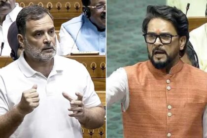 Rahul Gandhi under fire: Anurag Thakur moves privilege notice over Lok Sabha speech