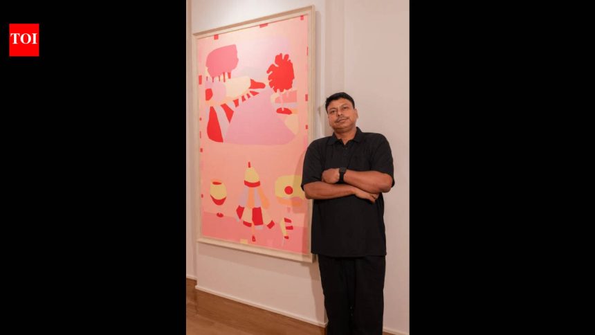 Raj Chowdhury's introspective solo exhibition opens in Kolkata