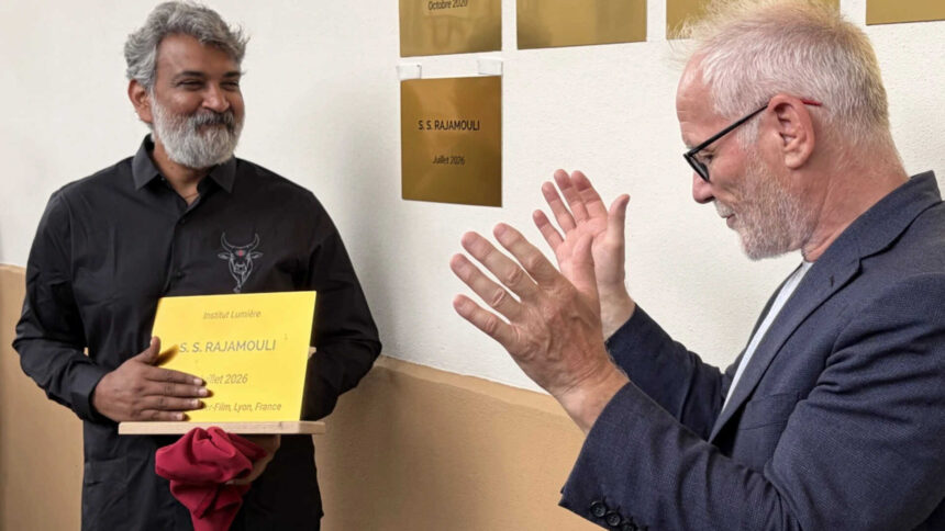 Rajamouli inducted into France's Institut Lumiere's 'Wall of Filmmakers'